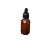 FLACONE ROTONDO IN VETRO GIALLO CON CONTAGOCCE 30 ml