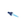 FLACONE ROTONDO  IN VETRO GIALLO CON CONTAGOCCE 10 ml