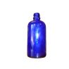 FLACONE IN VETRO BLU ROTONDO CON CONTAGOCCE 100 ml