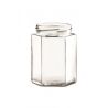 VASO in vetro OTTAGONALE  314 ml con capsula TWIST-OFF T 63