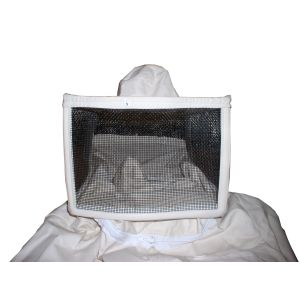 combinaison pour apicolture en coton blanc complète avec masqué amovible