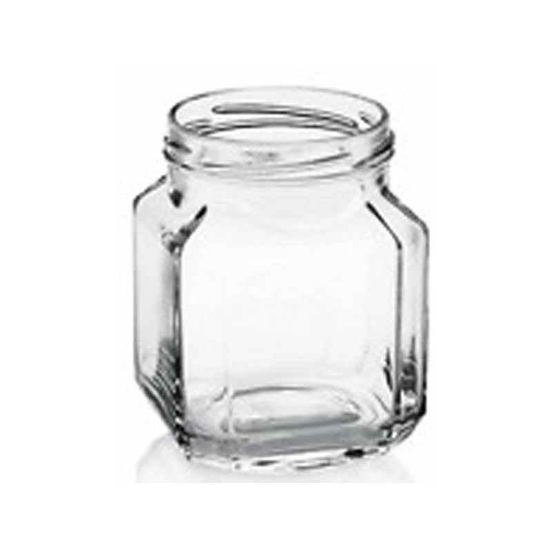 GOURMET SQUARE glass VASE 314 ml WITH TWIST-OFF CAPSULE T63