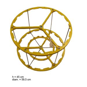 Extractor radial d.b. electronic motor nylon basket for 18 honey super frames