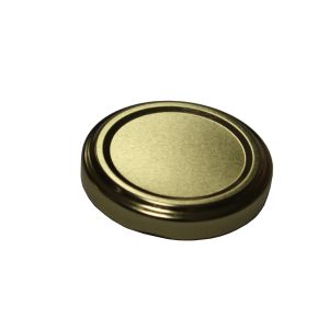 Capsula twist off TO 53 per vasetto vetro - bocca 53 mm - oro - scatola da 2000 pezzi