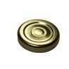 CAPSULA TWIST OFF T43 con FLIP per vasetto vetro BOCCA 43 mm - ORO - Scatola da 3400 pezzi