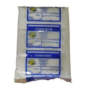 Pâte d'abeille confite "fondabee" nourriture complémentaire pour abeilles - paquet de 2,5 kg