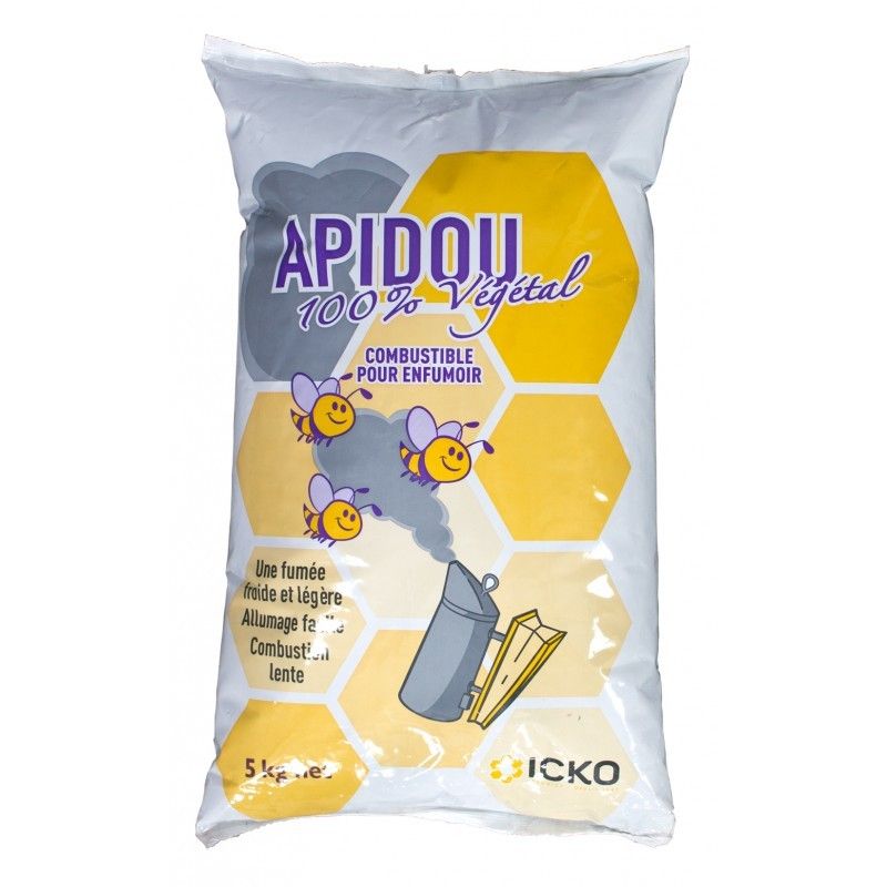 Apidou natural pellet fuel for smoker - 5 kg