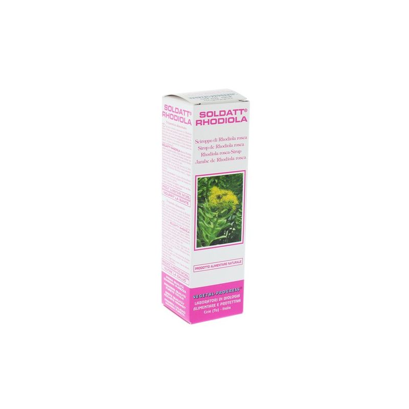 Soldatt Rhodiola - sciroppo utile a contrastare lo stress - 60 ml