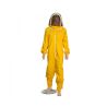 combinaison pour apiculture en coton jaune sans masque