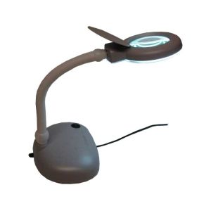 LAMPE DE TABLE AVEC LOUPE POUR FACILITER LA TRANSLARSION