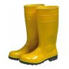 YELLOW BOOT FOR BEEKEEPING OR GARDEN IN PVC