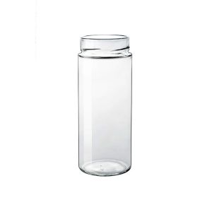 ergo glass jar 580 TO 70 high - 580 ml with Cap deep h18 t70