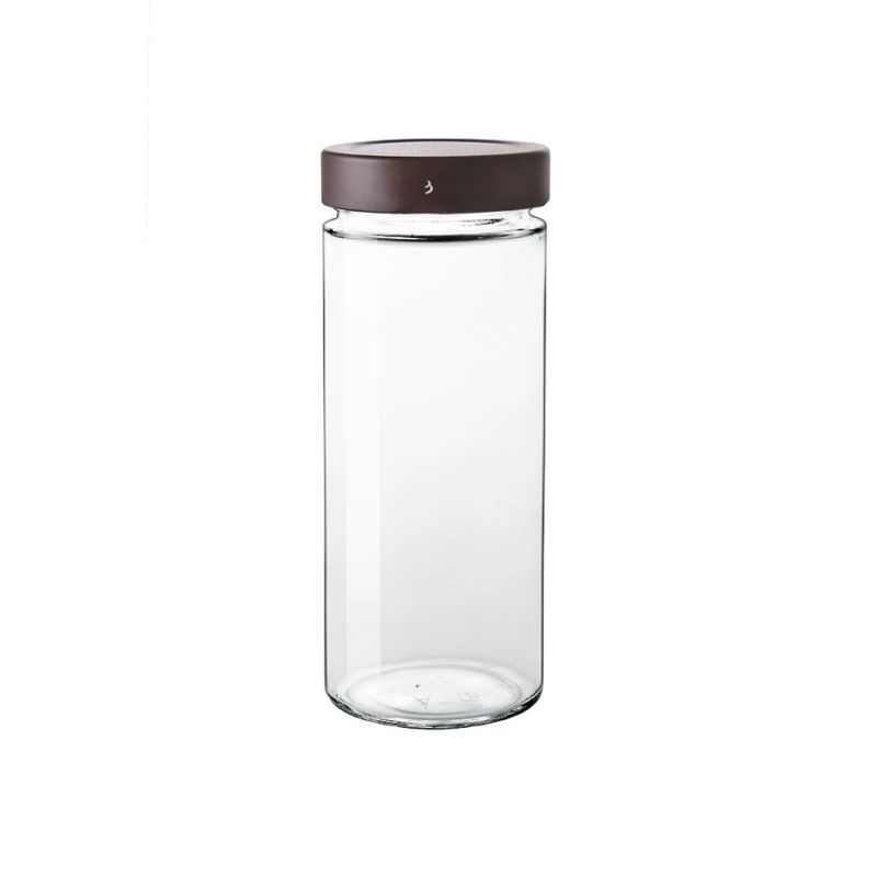 ergo glass jar 580 TO 70 high - 580 ml with Cap deep h18 t70