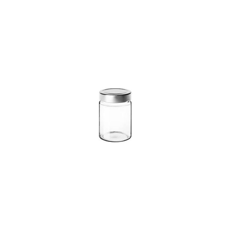 Glass jar ergo 314 TO70 high - 314 ml with Cap deep h18 TO 70