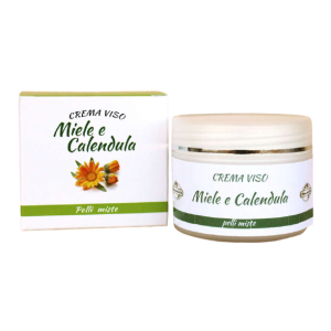 Crème visage au miel et au calendula