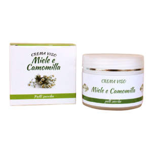 Crema facial de miel y manzanilla