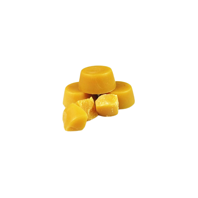 Raw beeswax from pure operculum