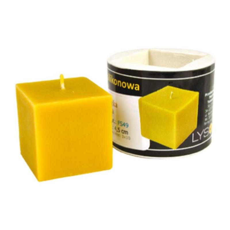 Silicone Mold for candle with small cube 45 mm