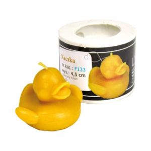 Moule à bougie en silicone avec canard