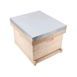 LANGSTROTH HIVE 10 HONEYCOMB FIXED BOTTOM (NEST ONLY)