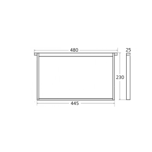 LANGSTROTH DRILLED FRAME WITH WIRE For NEST AND SUPER