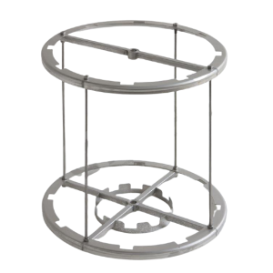 SMELATORE GIORDAN RADIALE D.B. MANUALE con cestello INOX per 9 favi da melario