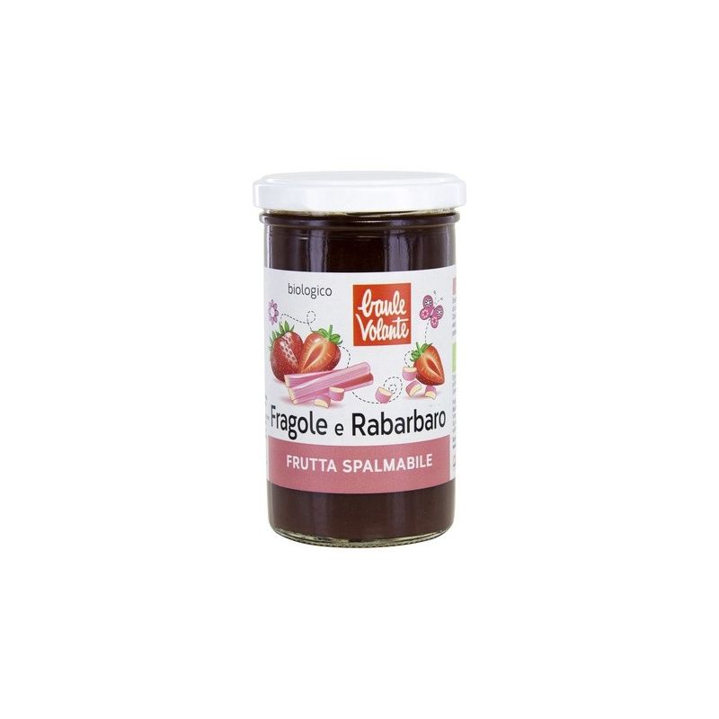 Compote de Fraises et Rhubarbe - 
Baule Volante