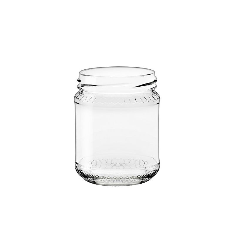 VASO in vetro REGINA per MIELE 250 g - 212 ml - Con CAPSULA TWIST-OFF T63