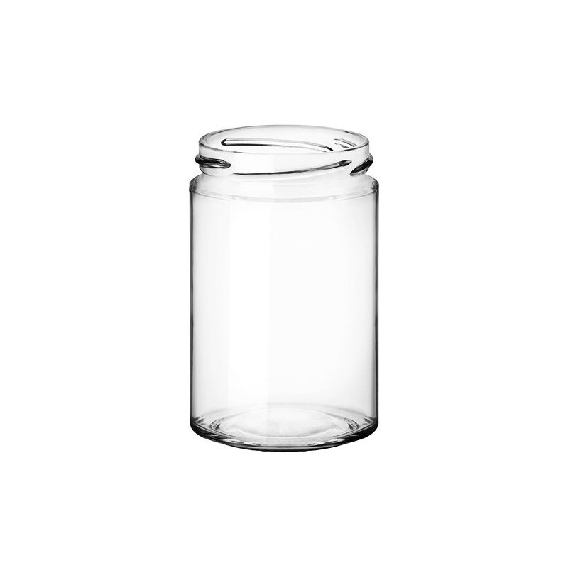 VASO in vetro CILINDRICO SIMPLY 370 ml T70 per  MIELE 500 g