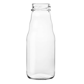 Bottiglie-e-Vasi, 500 ml Bottiglia da farmacia, vetro, imboccatura: fascetta