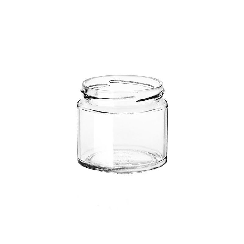 VASO In Vetro CILINDRICO SIMPLY 212 ml T70 Per MIELE 250 g