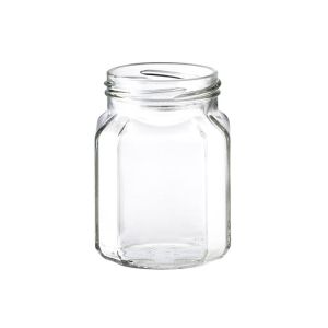 Pot carré Gourmet en verre 212 ml avec capsule twist-off TO 53