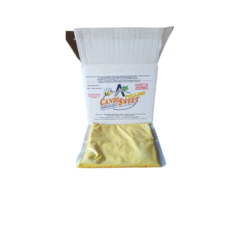 CANDITO in pasta con POLLINE - 1 Kg - MANGIME COMPLEMENTARE