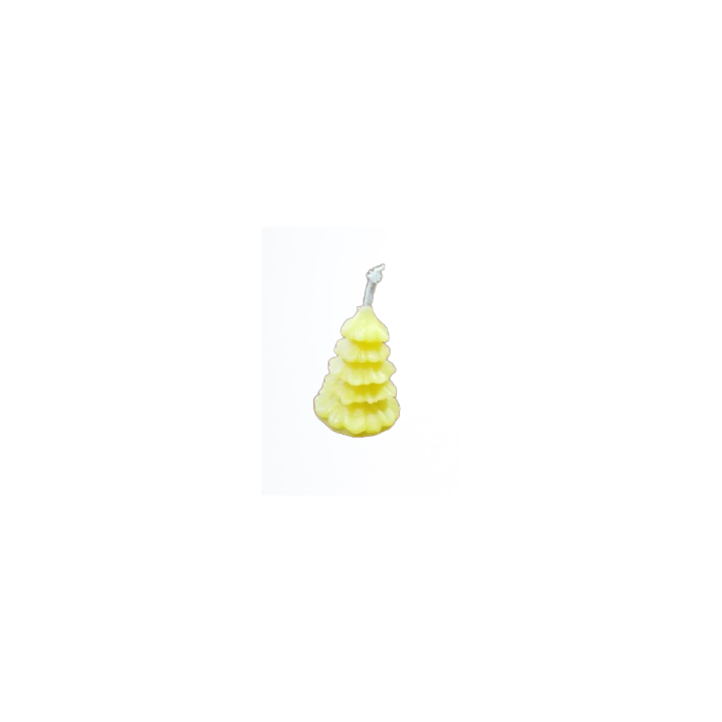 Beeswax candle CHRISTMAS TREE