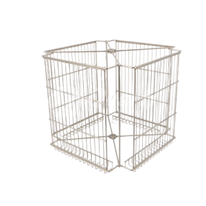 Tangential honey extractor stainless steel BASKET 8/4 honeycombs D.B. and 4 LANGSTROTH honeycombs