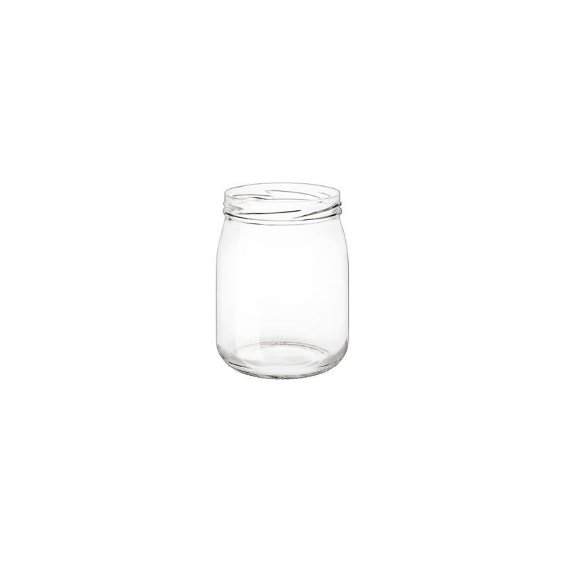 Pot en verre Ortho 580 ml avec capsule twist-off TO 82