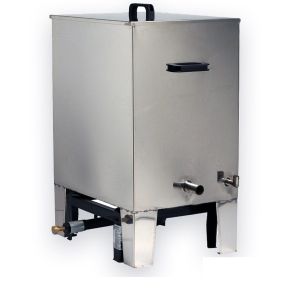 Stainless steel steam WAXING MACHINE without stove for 16 D.B. nest frames