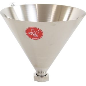 Stainless steel funnel 10 l for for dana 1000 api matic honey dosing machine