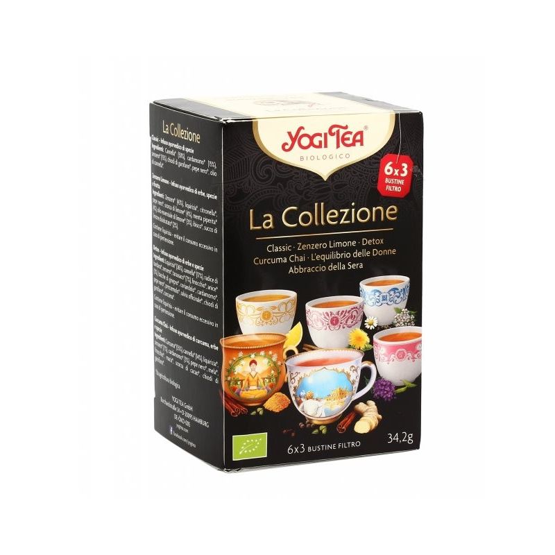 La collection - infusion yogi tea bio 18 filtres