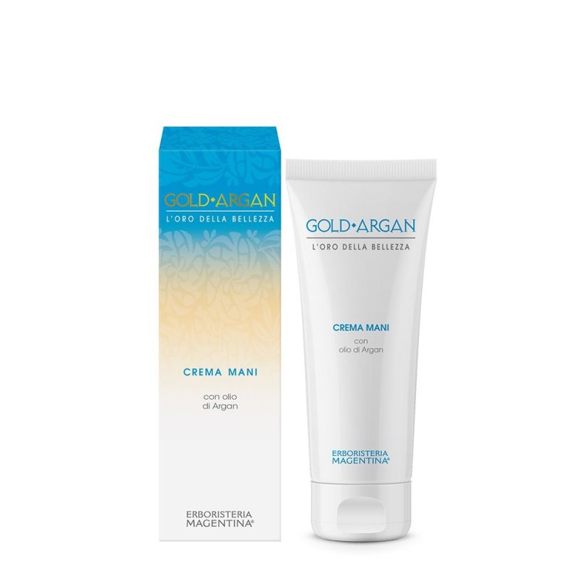 Crema de manos de argán dorada75 ml