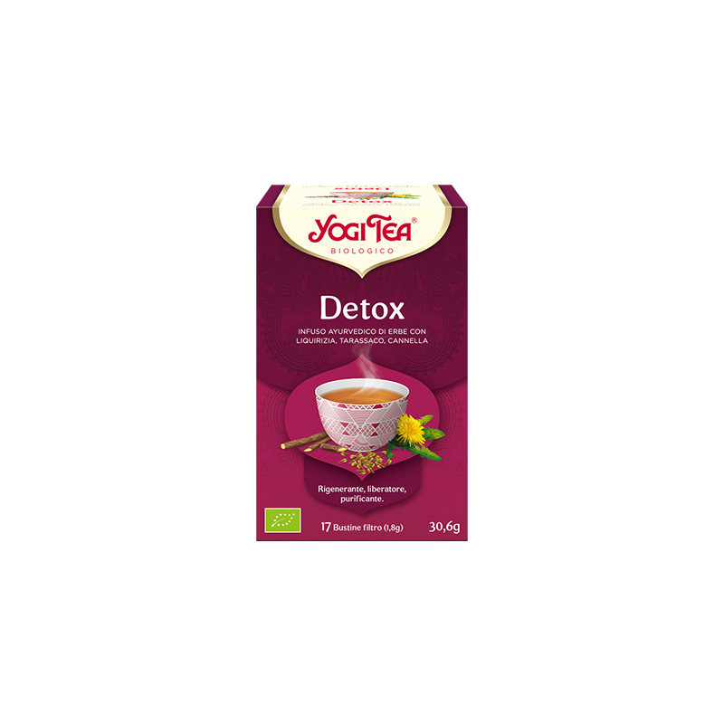 Infuso Bio  DETOX -  YOGI TEA  17 FILTRI