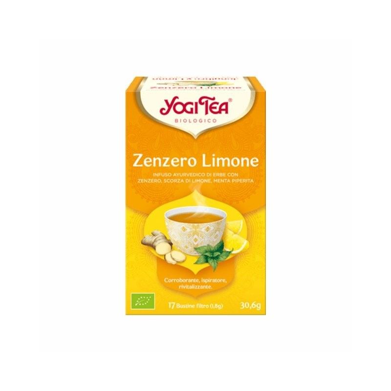 Infuso Bio  Zenzero e Limone - 17 FILTRI - YOGI TEA