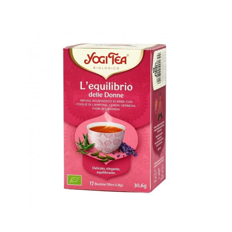 Infuso Bio "Equilibrio delle Donne"  - 17 FILTRI - YOGI TEA