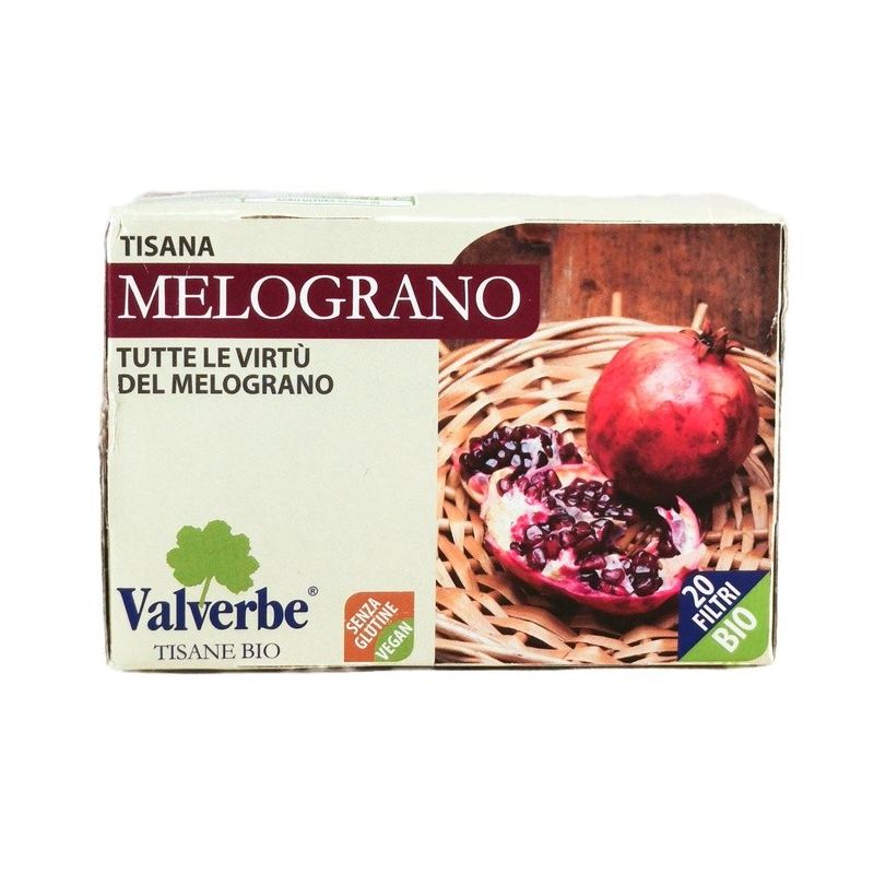 Pomegranate herbal tea - organic valverbe