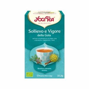 Infuso Bio  "Sollievo e Vigore della Gola" -  YOGI TEA  17 FILTRI