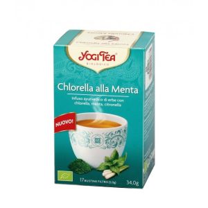 Infuso Bio  "Chlorella alla Menta"  -  YOGI TEA  17 FILTRI