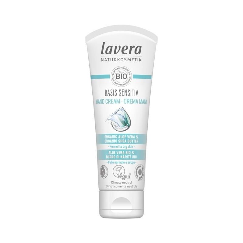 Crema de manos Lavera basis sensitiv