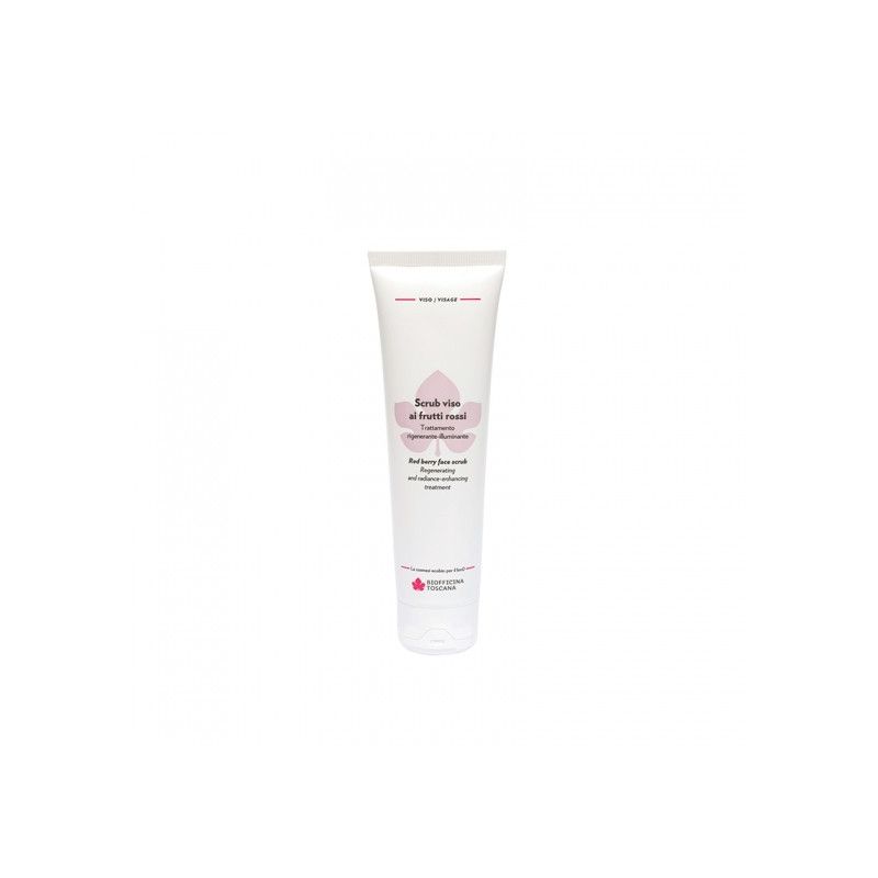 Exfoliante facial de frutos rojos - biofficina toscana