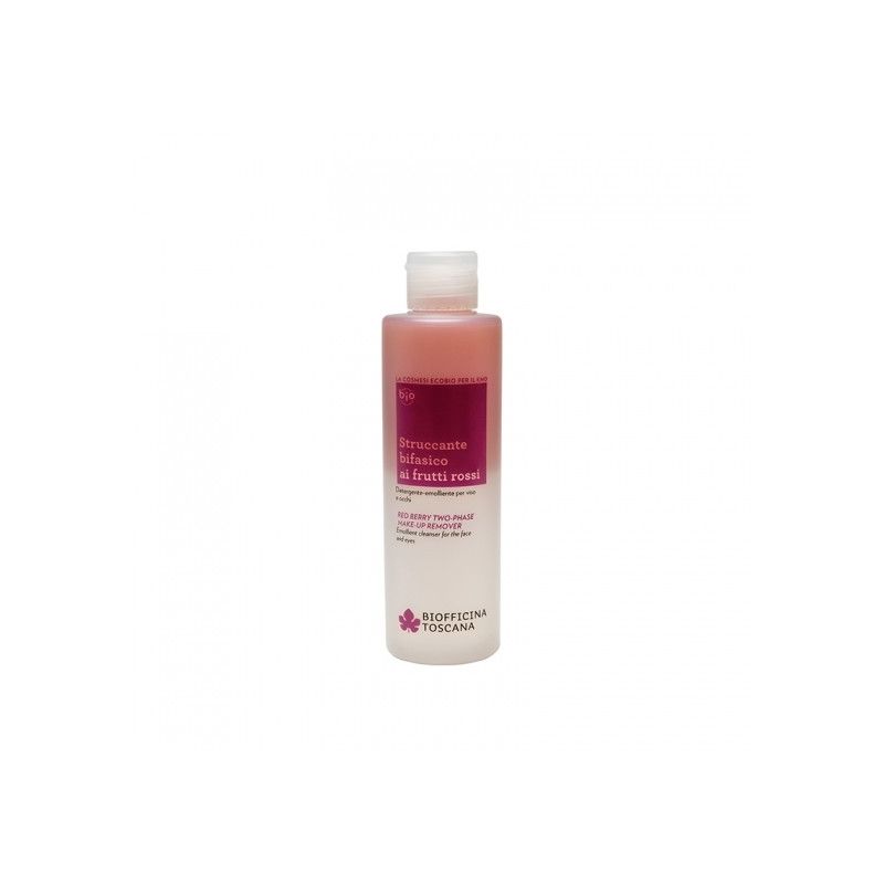 Biofficina toscana red fruit biphasic makeup remover