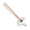 Bamboo sticks for room diffuser with ceramic flower